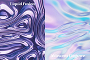 Liquid Metallic Iridescent Animation, a Graphic by LarysaZabrotskaya (Thumbnail 6 of 10)