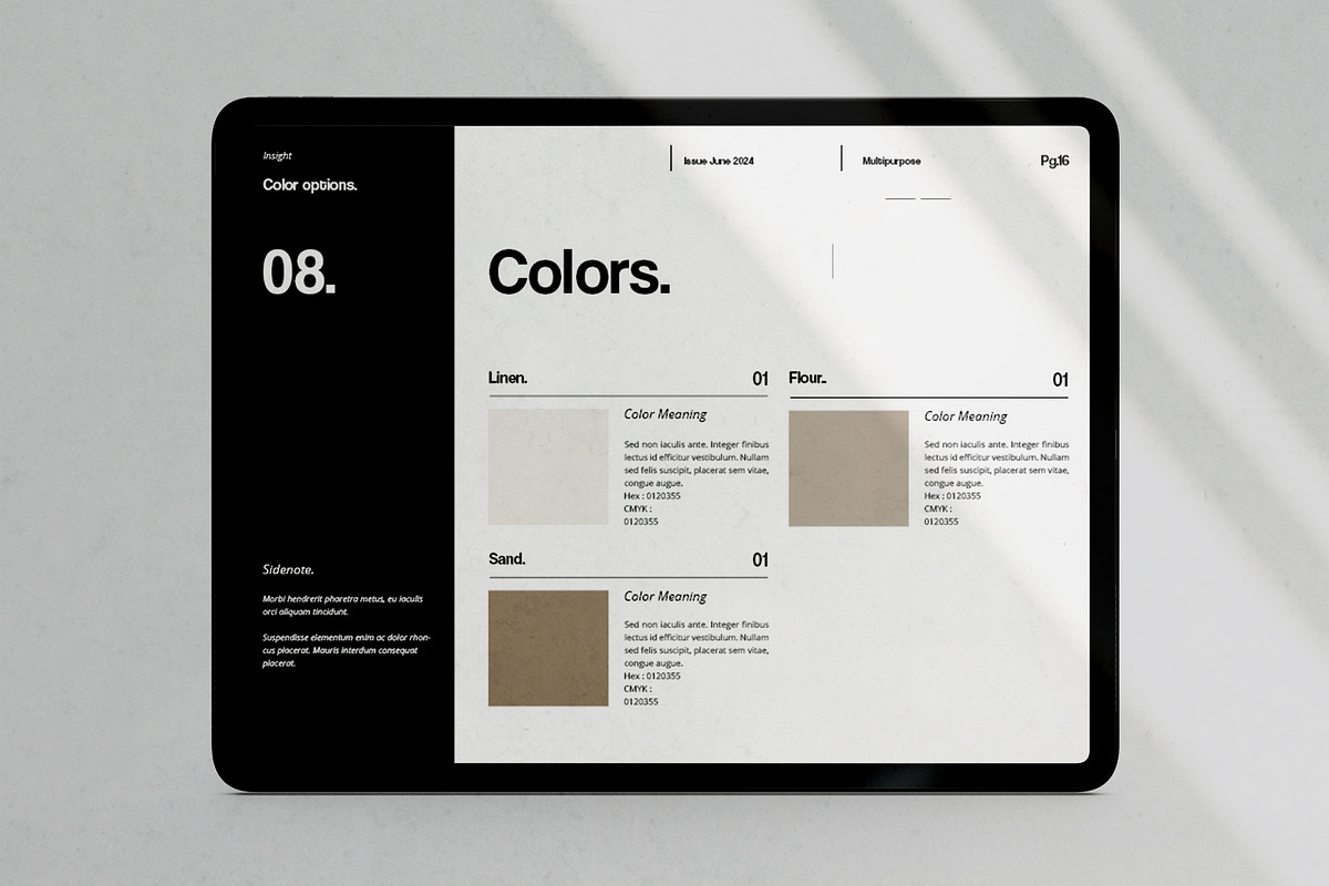 BOLD | Brand Guidelines, a Brochure Template by Analogi Studio (Photo 13 of 21)