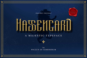 Hassengard - Majestic Fantasy Font