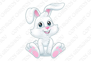 Easter Bunny Rabbit Cartoon