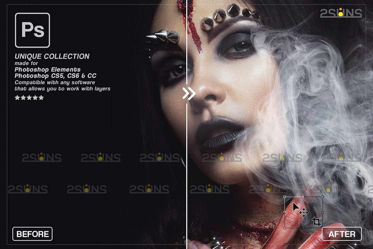 White smoke photo overlay, Fog, an Object Graphic by 2SUNS (Photo 7 of 9)
