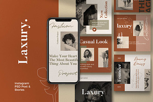 Laxury - Social Media Brand Bundle