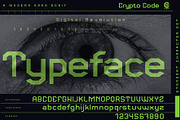 Crypto code - Sans Serif font family, a Sans Serif Font by Artistic & Unique (Thumbnail 4 of 12)