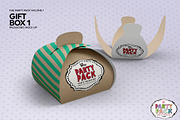 Gift Box 1 Packaging Mockup, a Cups & Container Mockup by INCDesign (Thumbnail 5 of 6)