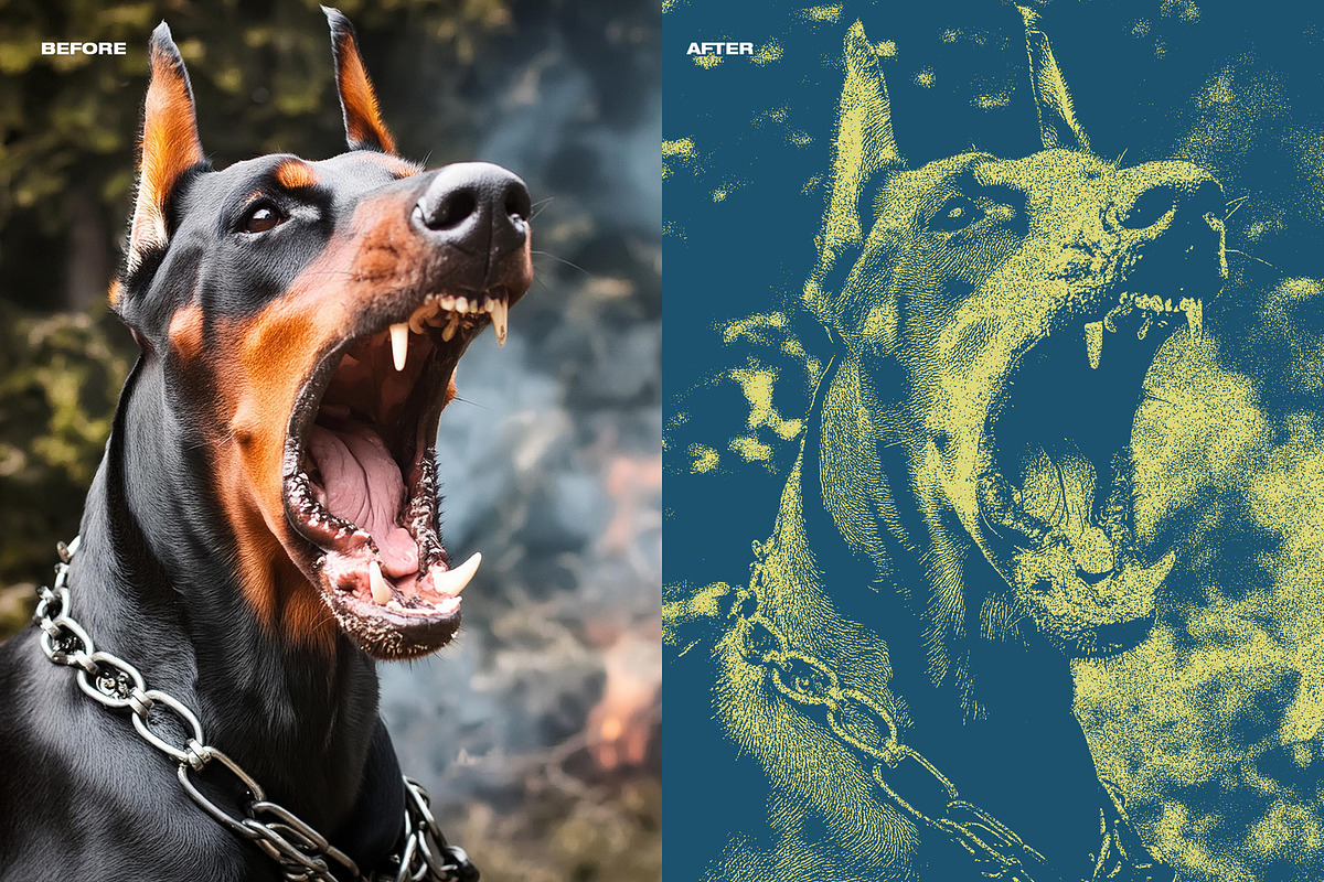 Grunge Texture Filter Effect, an Action Add-On by DaldSgh (Photo 6 of 18)