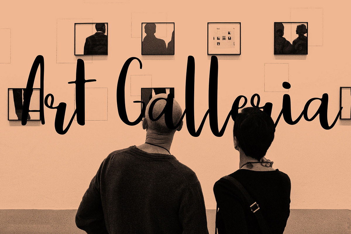 Drawing Book Modern Script Font preview 8