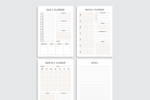 CANVA Daily, Weekly And Monthly Plan