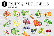 Fruits and Vegetables Encyclopedia, a Food Illustration by Anastezia Luneva (Thumbnail 4 of 9)