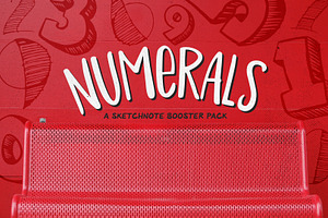 Numerals: Sketchnote Booster Pack