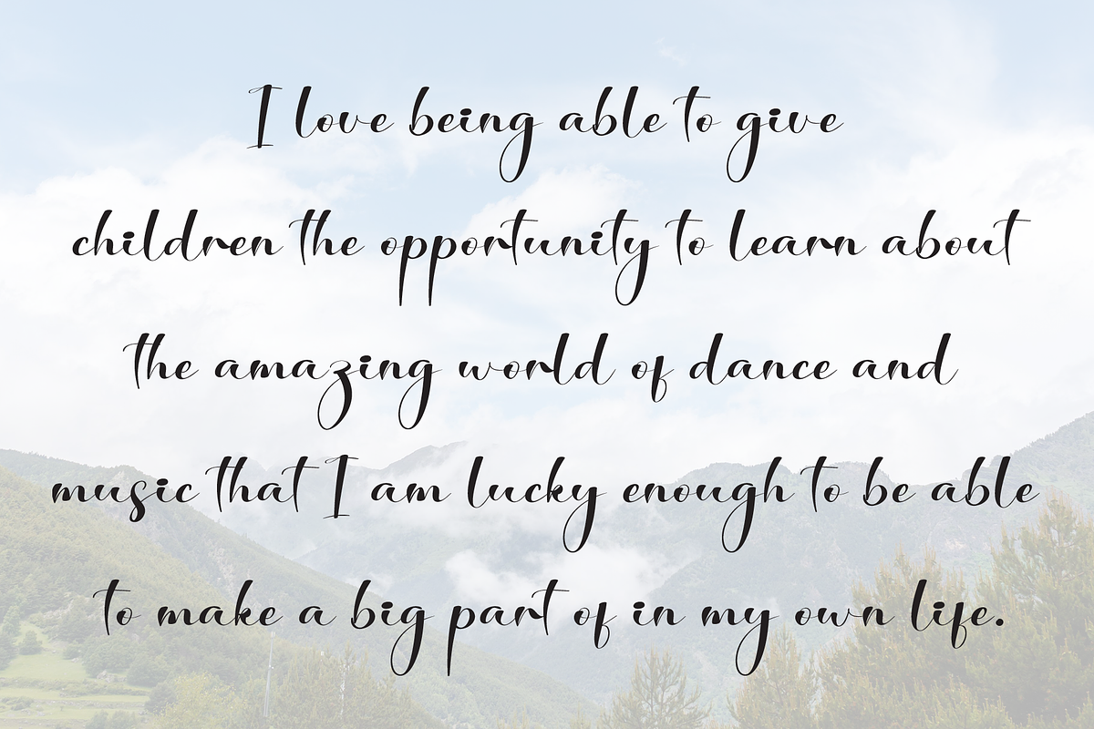 Hailey Batique | Script Font, a Handwritten Font by Scratchones (Photo 6 of 8)