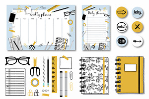 Planner Kit - Weekly & Daily Planner