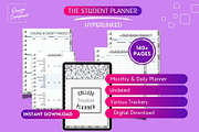 Student Digital Planner, a Design Template by Design Composer (Thumbnail 1 of 8)