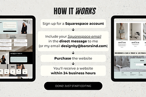 Coaches Squarespace Website Template