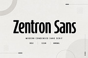 Zentron Sans, a Sans Serif Font by Wow Magic (Thumbnail 1 of 5)