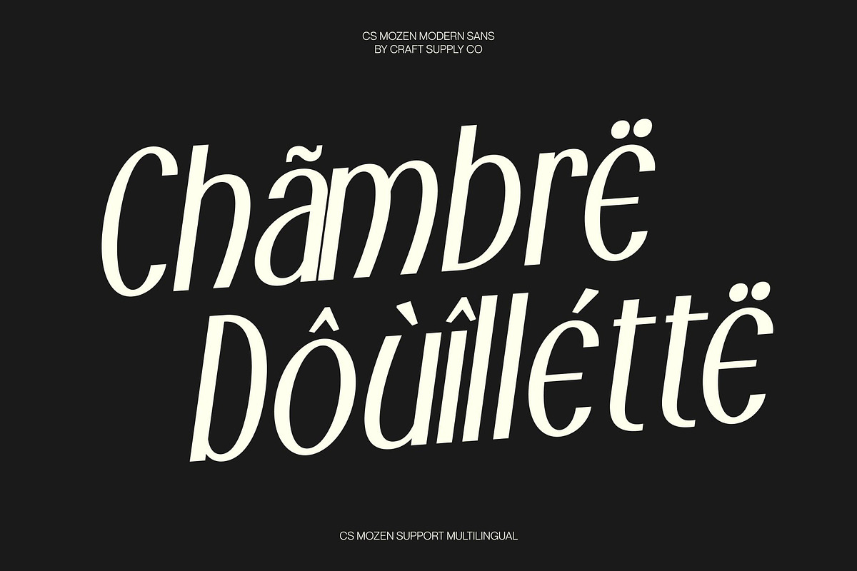 CS Mozen – Modern Sans Serif, a Sans Serif Font by Craft Supply Co. (Photo 7 of 8)
