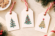 18 Hand Painted Christmas Trees PNG, a Seasonal Illustration by Ink Gallery (Thumbnail 8 of 13)