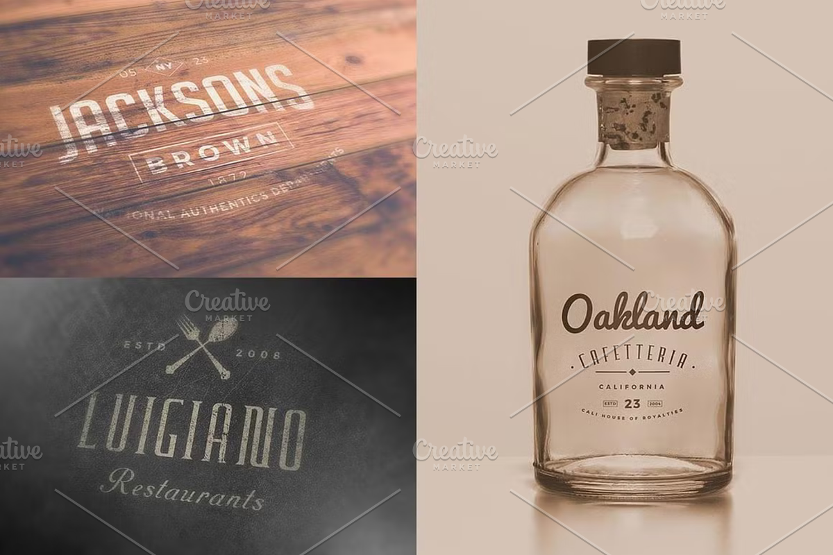 1500+ Logo Templates Bundle, a Branding & Logo Template by ThePhoton (Photo 6 of 7)