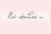 Mirages, a Script Font by Larin Type Co. (Thumbnail 5 of 7)