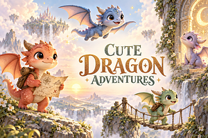 Cute Dragon Adventures