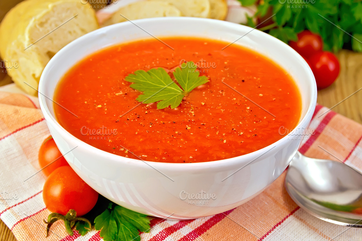Soup tomato, a Food & Drink Photo by rezkrr (Photo 10 of 15)