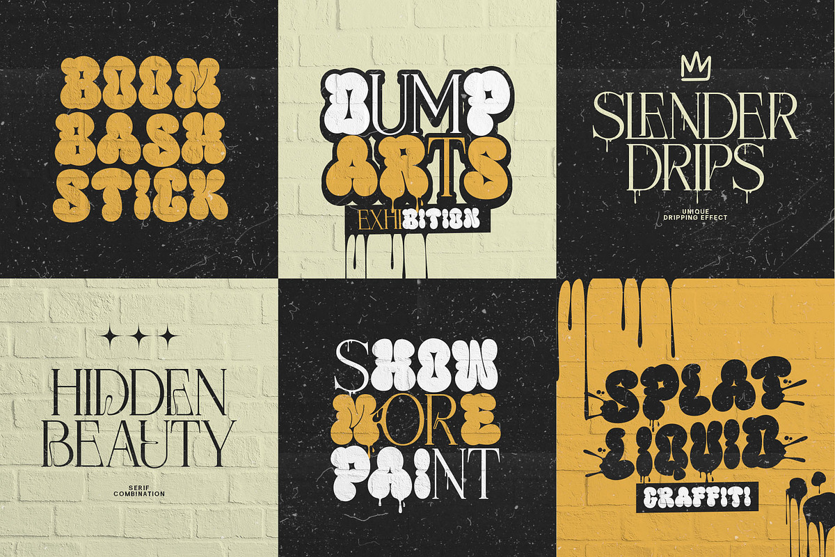 Warior Bomber Typeface, a Serif Font by alit design (Photo 19 of 20)