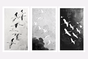 Gret Collection · Egrets in Flight, an Animal Illustration by milatovar (Thumbnail 5 of 17)