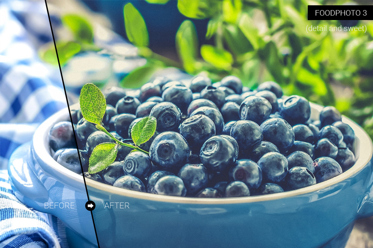 Food Photography Lightroom Presets, an Action Add-On by Dikarte.Store (Photo 3 of 9)