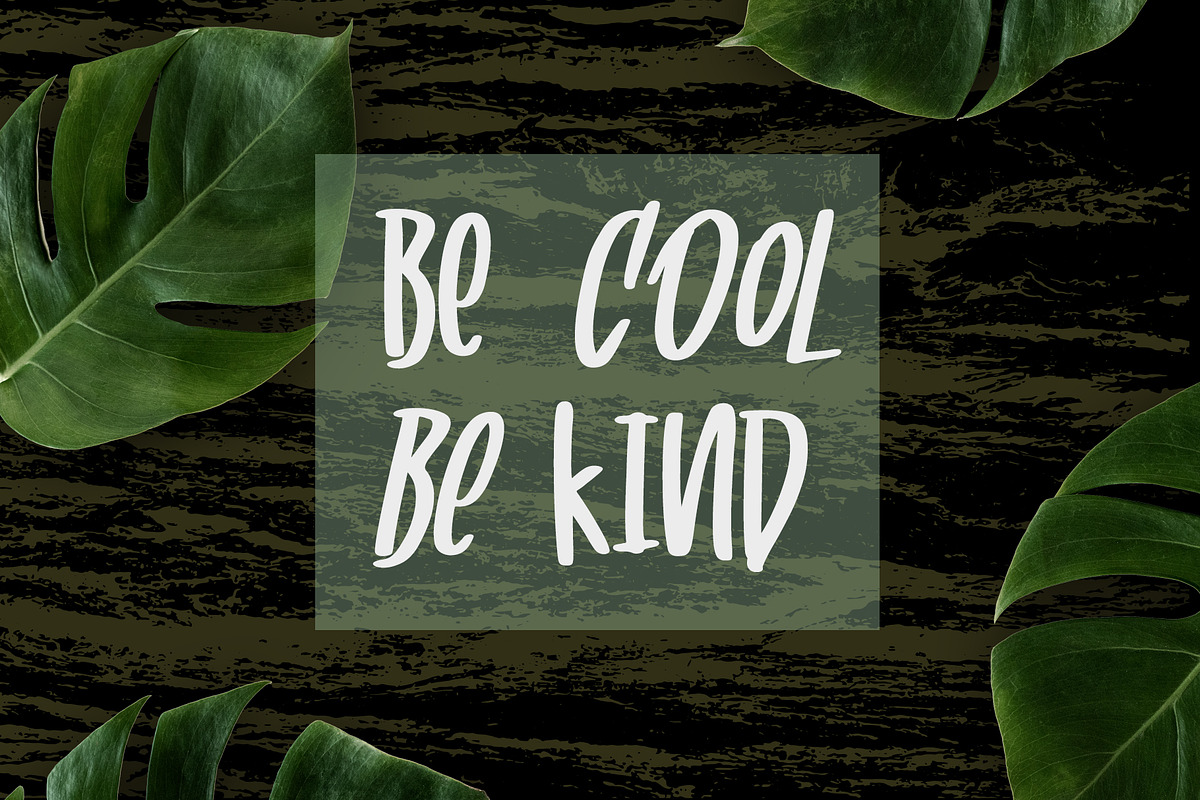 Cooless - Brush Font Duo preview 3