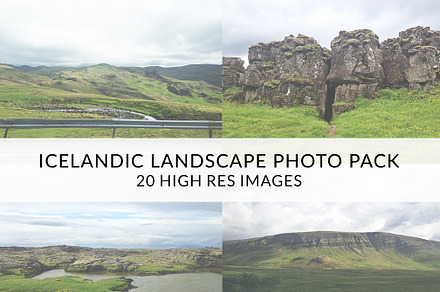 Icelandic Landscape Photo Pack!