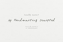 My Handwriting Scripted for Journals