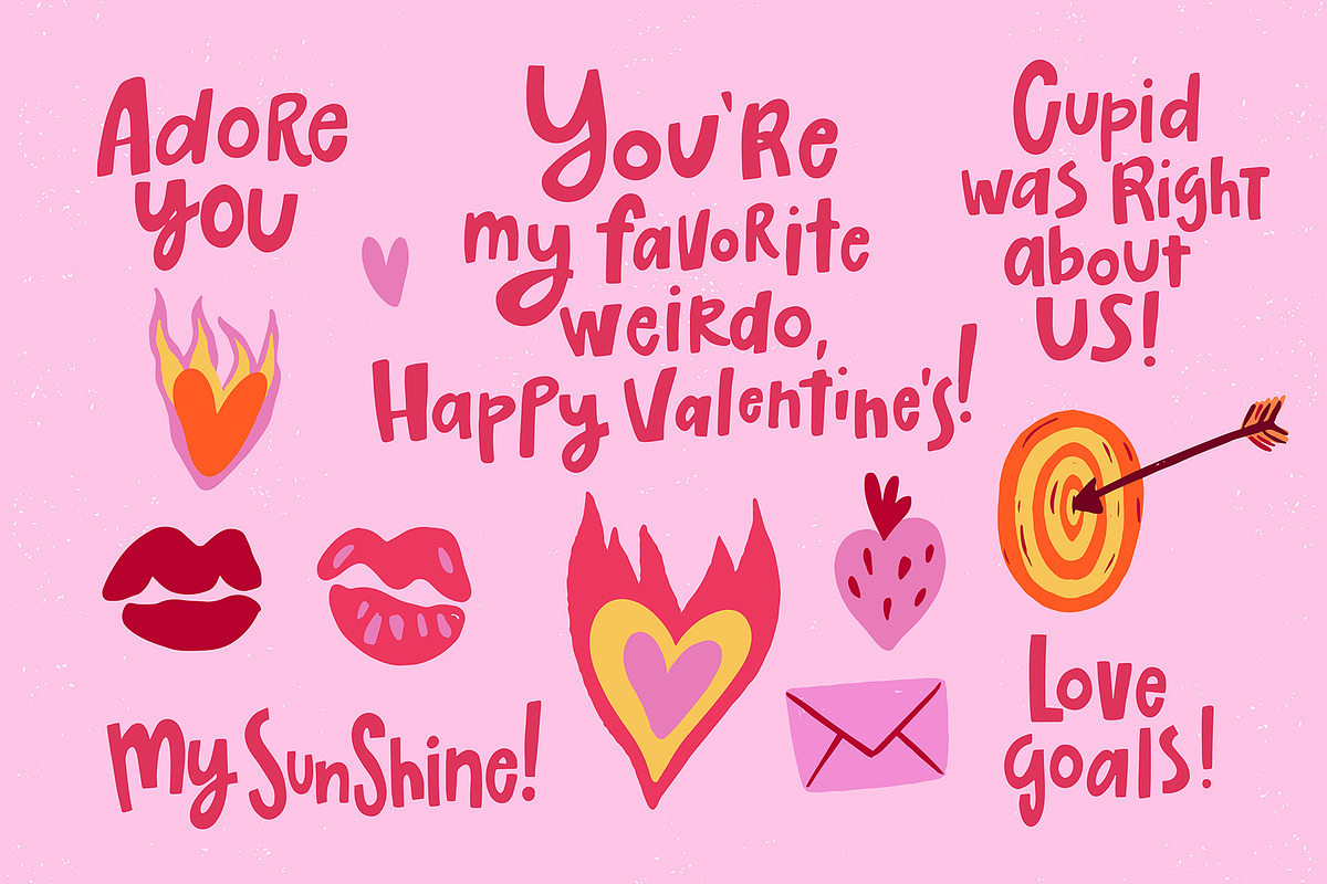 Valentine's Day quotes, an Object Graphic by ShooShooShop (Photo 3 of 8)