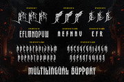 Megaroom typeface, a Blackletter Font by alit design (Thumbnail 14 of 20)