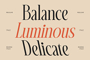 Rosmanic – Condensed Font, a Serif Font by Craft Supply Co. (Thumbnail 3 of 8)