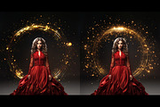 Backdrop, Golden Rings, Overlays, a Background Graphic by MajorArtTm (Thumbnail 6 of 6)