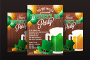St Patrick Day Party Invitation, an Invitation Template by Raftel (Thumbnail 1 of 2)