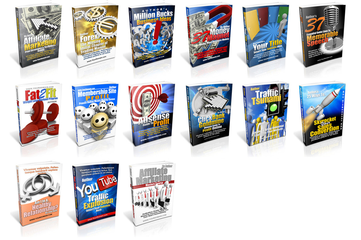 Instant eBook Cover Template Pack, a Marketing Template by Cover Actions Premium (Photo 2 of 5)