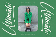 Bombyes Shigter Bold Brush Font, a Script Font by stylishtype.co (Thumbnail 2 of 20)