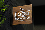 Shop sign mockup Set 2, a Product Mockup by S_design (Thumbnail 7 of 11)