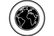 Earth Day Globe Silhouette Set, a Finance Illustration by Designer_Momina (Thumbnail 22 of 29)