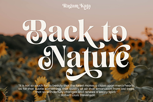 Tropical Beachy - Beautiful Font