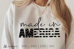 Made In America, 4th Of July SVG