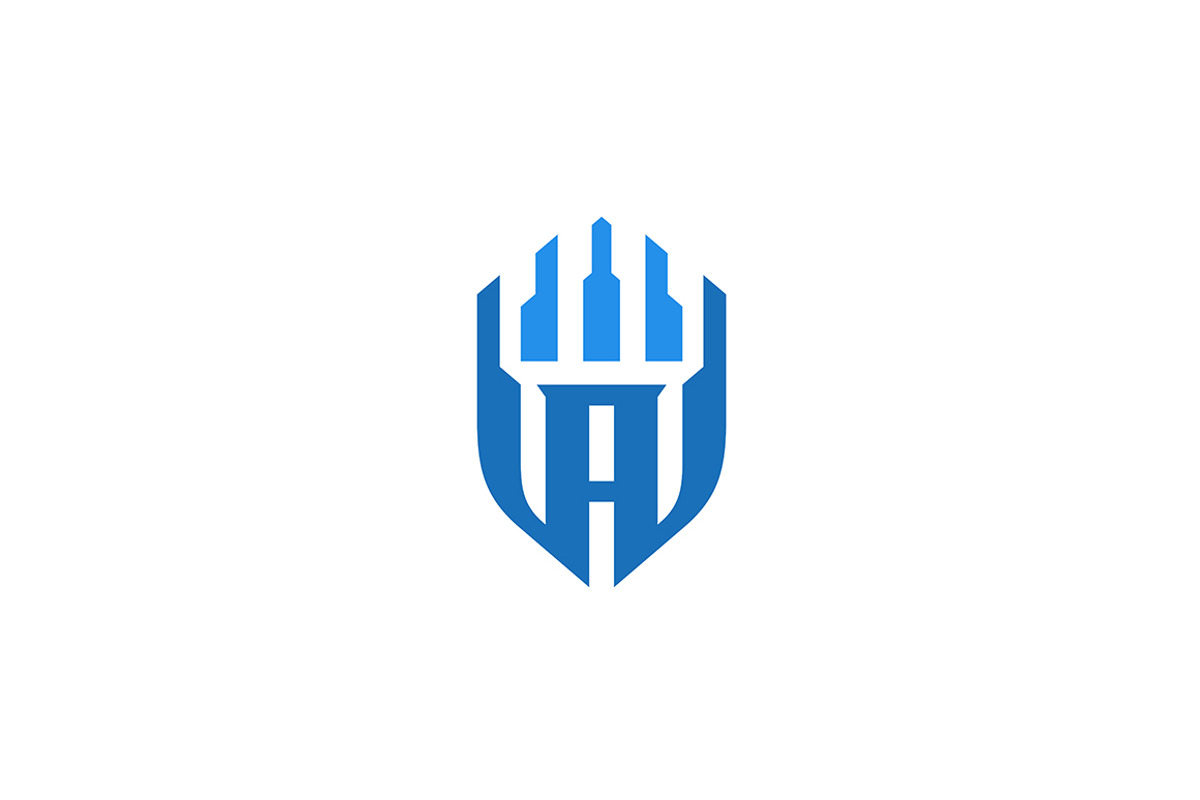 Initial letter A abstract shield, a Graphic by boriman05