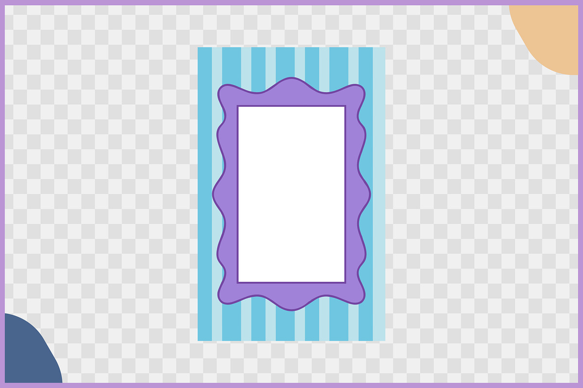 Striped Coquette Frame Vector Bundle, a Decorative Illustration by Gfx Expert Team (Photo 7 of 10)