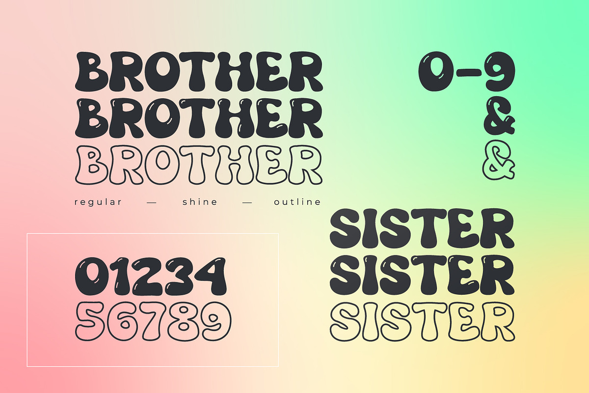 Grooven - Groovy Font, a Font by Salamahtype (Photo 5 of 6)