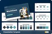 WorkEase - WorkFlow Infographic, a Presentation Template by GraphauseProject (Thumbnail 1 of 6)