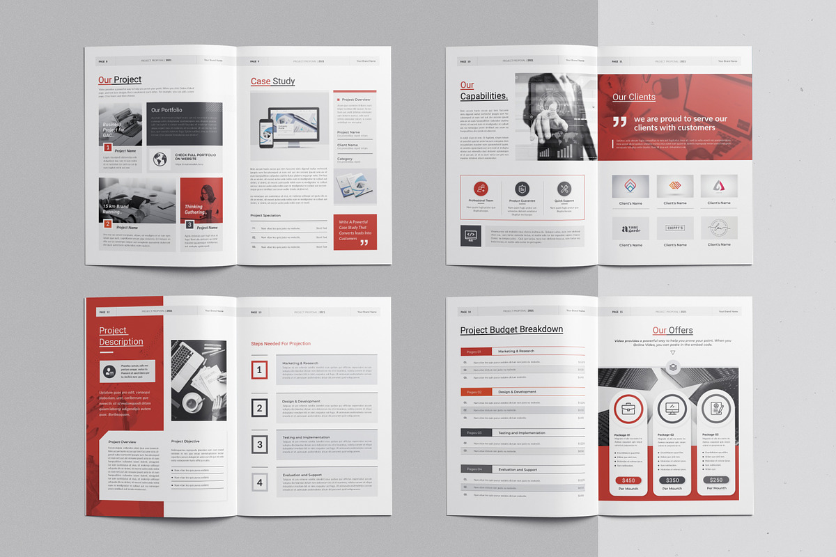 Project Proposal | Word & Canva, a Brochure Template by Creativity-Design (Photo 7 of 13)