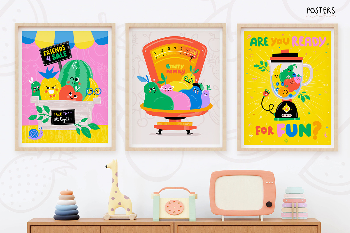 Cutie Frutti. Mini Fruit Collection., a Food Illustration by Isa De Gregorio (Photo 9 of 10)