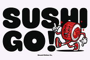 Kateru - Bold Food Branding Font, a Sans Serif Font by Say Studio (Thumbnail 2 of 10)