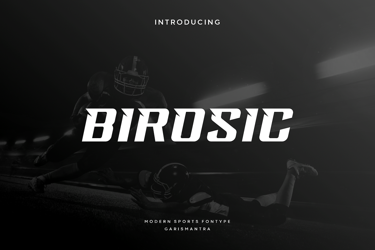Birosic, a Font by garismantra (Photo 1 of 4)