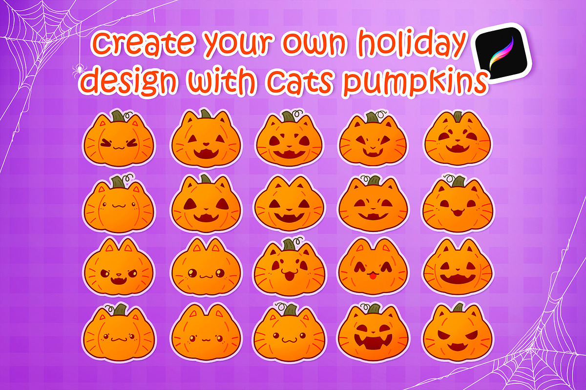 Procreate Halloween Bundle Brushes, a Brush Add-On by InkPrintsTattoo (Photo 3 of 6)